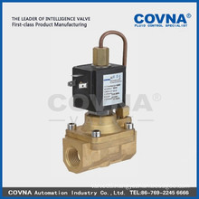 diaphragm pilot operated 2/2 normal close high pressure solenoid valve air water oil brass 1/2 inch solenoid valve